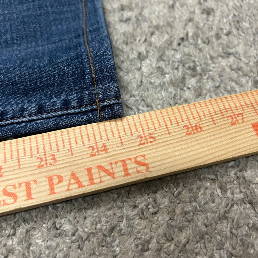 Chico's So Slimming Size 0.5R 6 US Girlfriend Slim Leg Ankle Jeans  Blue Denim - Picture 4 of 9
